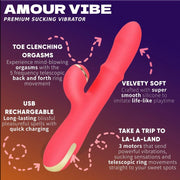 Amour Vibe Sucking Vibrator - The Secret Affaire
