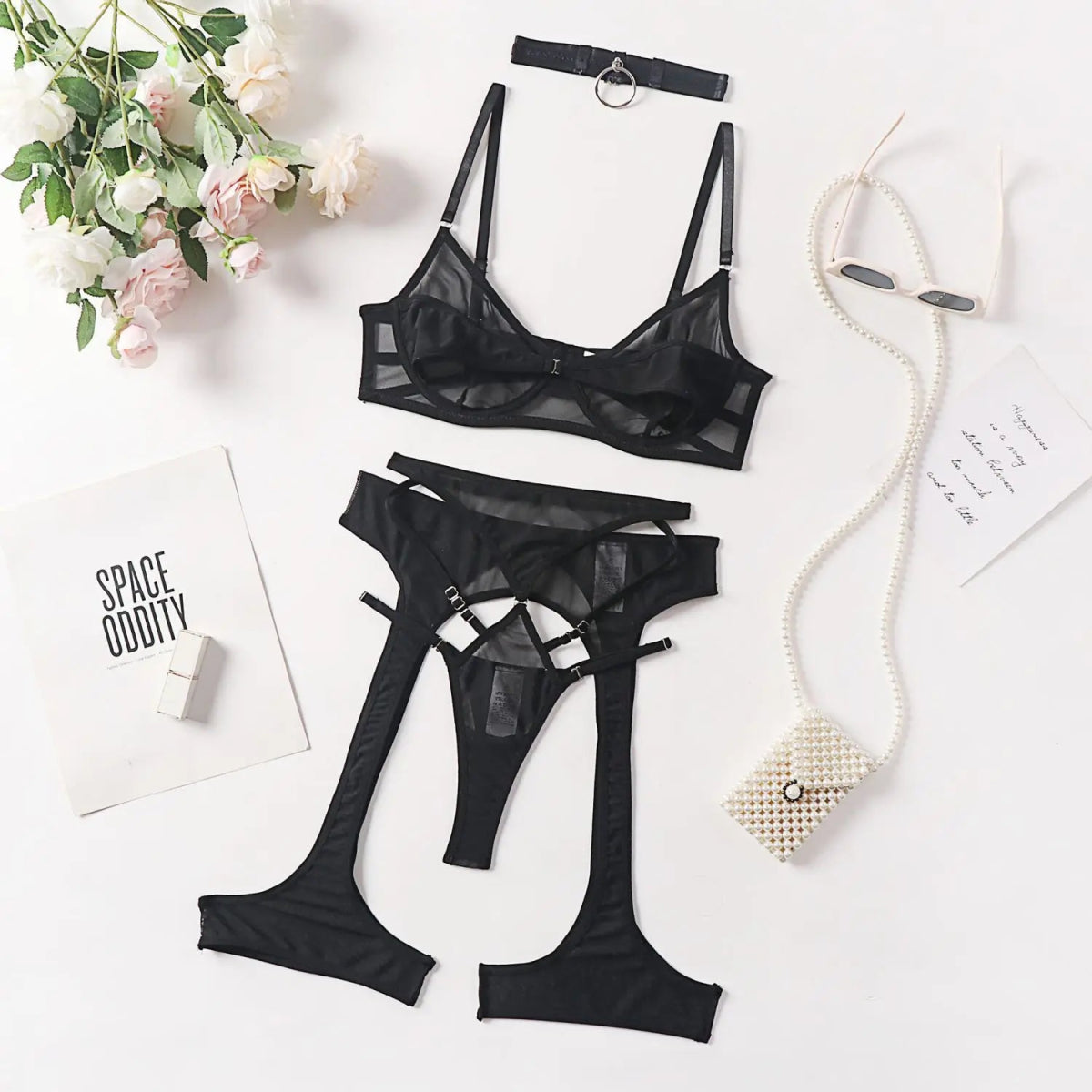 Dana's Cut Out Set - Lingerie Set - The Secret Affaire