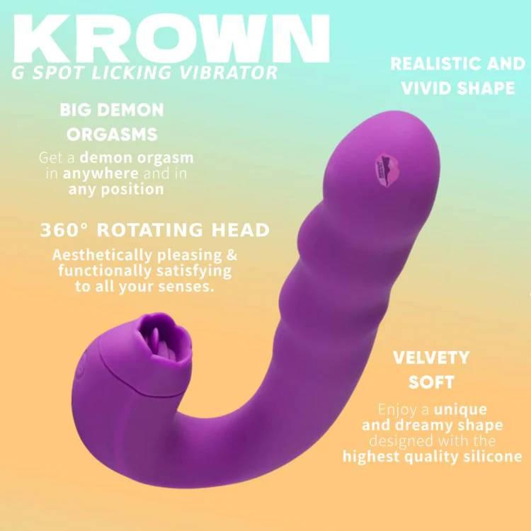 Krown - Licking Vibrator - Vibrators > Licking Vibrators - The Secret Affaire