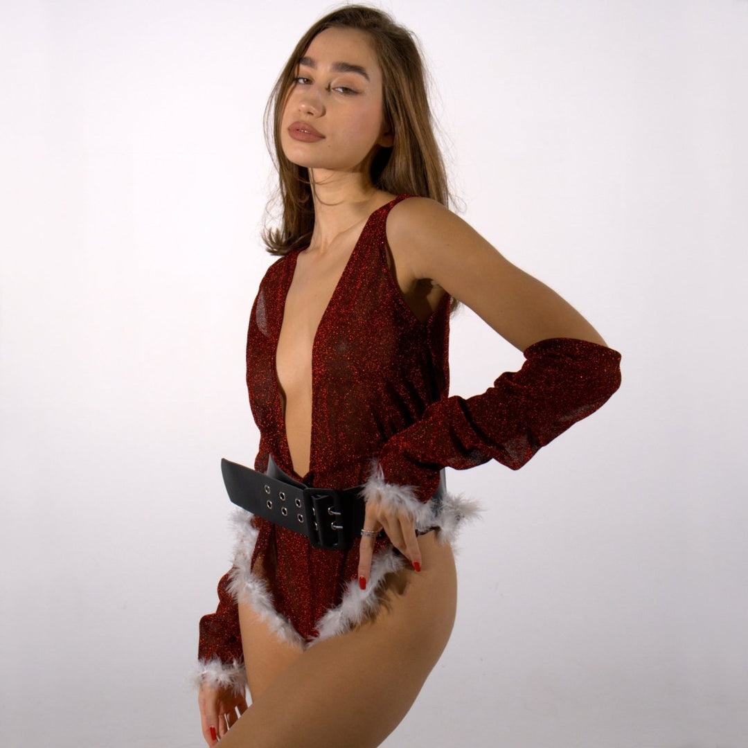 Nerina's Christmas Bodysuit - bodysuit - The Secret Affaire