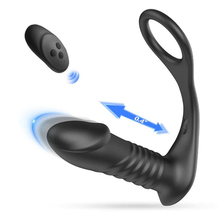 Supreme Cock Ring & Prostate Massager - Male Mastubators > Cock Ring - The Secret Affaire