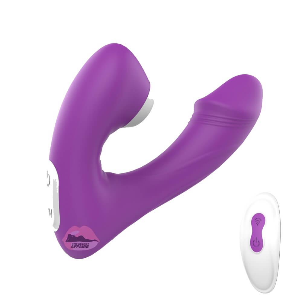 The Soul Sucker Sucking Vibrator (Remote) - Vibrators > Sucking Vibrators - The Secret Affaire