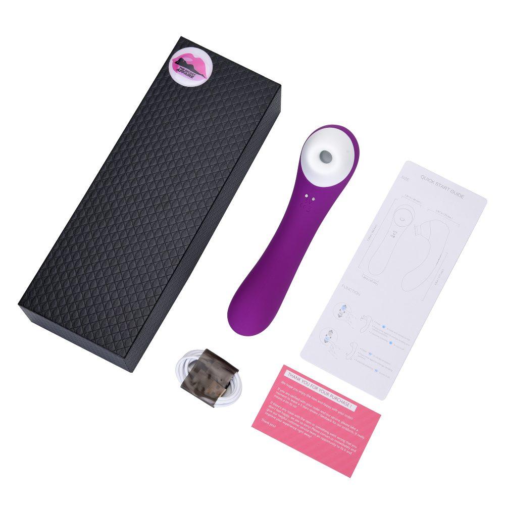 Trio All-In-One Vibrator - Vibrators > Sucking Vibrators - The Secret Affaire